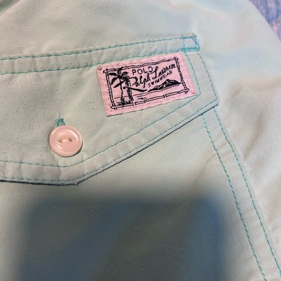 POLO RALPH LAUREN swim trunks. Large. Lined. - Picture 8 of 9